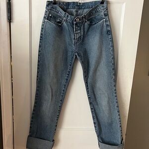 Marithe Francois Girbaud Blue Denim Jeans